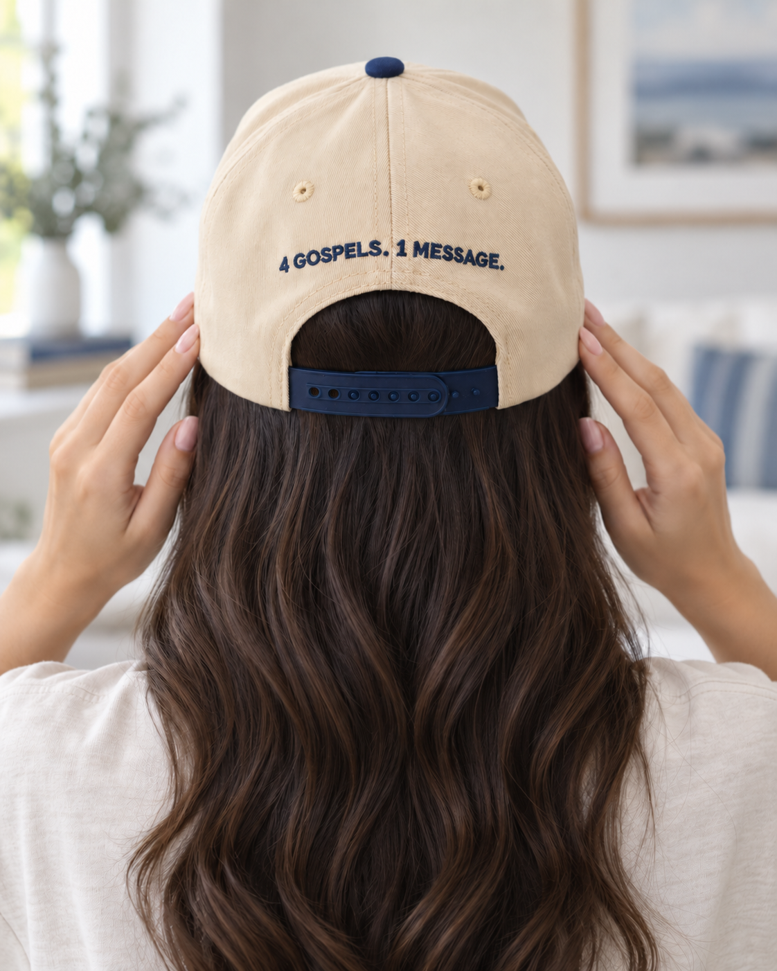 Blue/Beige 4GVN Hat